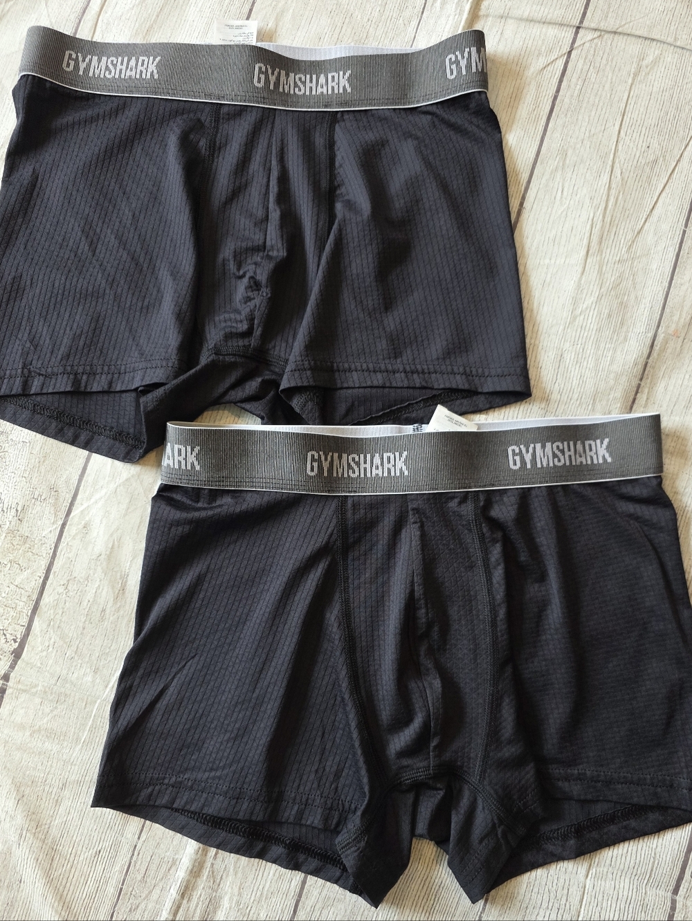 GYMSHARK Men's Size Medium Sport Compression Black Boxer Brief Athletic Active - Picture 2 of 5